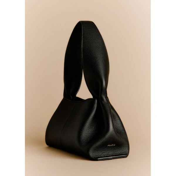 Polene Edition Textured Black  Bag, view 3