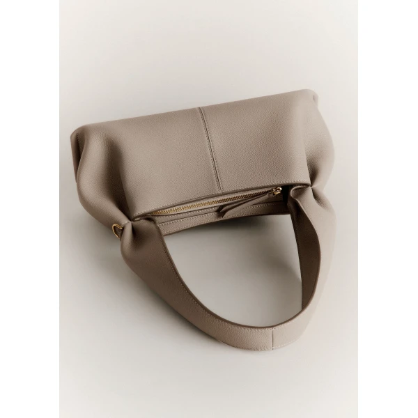Polene Edition Textured Taupe  Bag, view 3