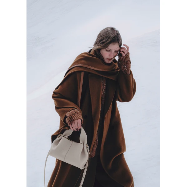 Polene Edition Textured Mist  Bag, view 3