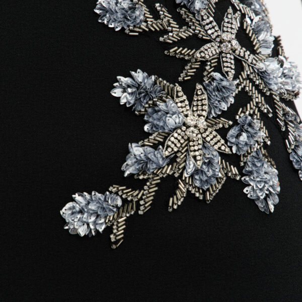 this gown is designed for making a statement.