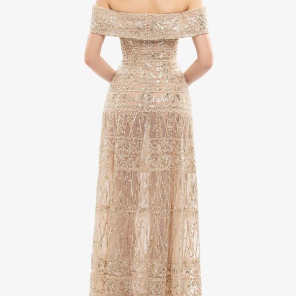Saiid Kobeisy Beaded Tulle Dress