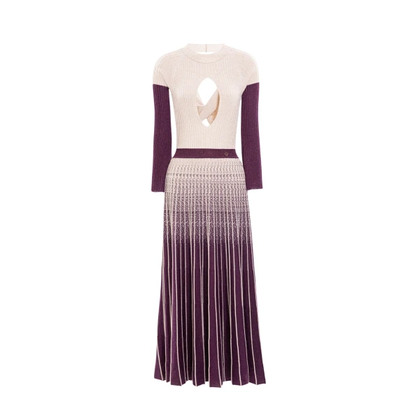 Saiid Kobeisy Degrade knitwear dress