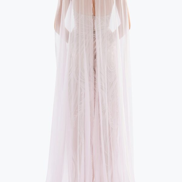Saiid Kobeisy Embellished halter neck long dress