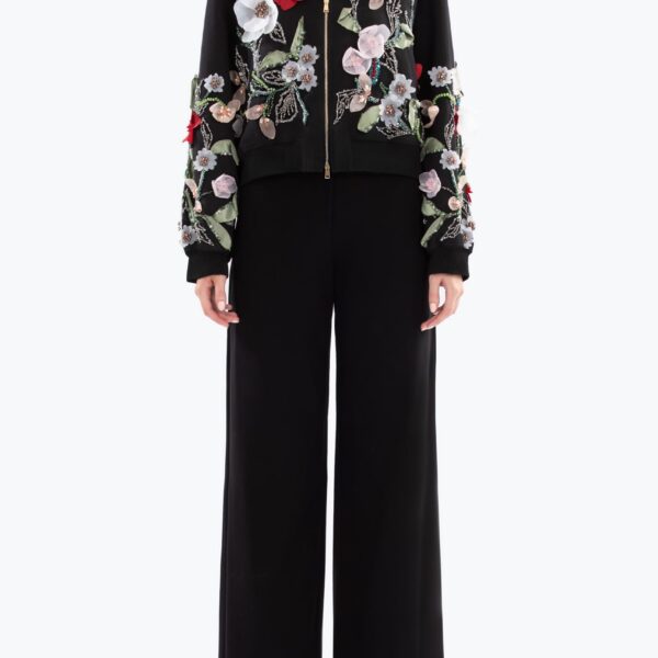 Saiid Kobeisy Embroidered bomber jacket