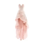 Saiid Kobeisy Embroidered high-low dress