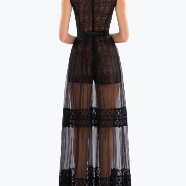 Saiid Kobeisy Lace long dress