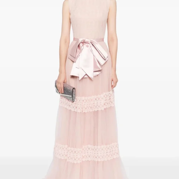 Saiid Kobeisy Lace long dress