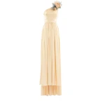Saiid Kobeisy Long coco pleated dress