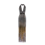 Saiid Kobeisy Long embellished fitted dress