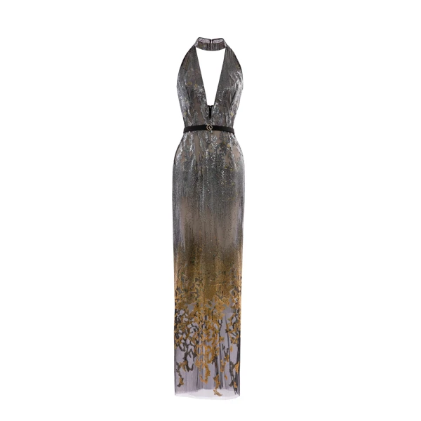 Saiid Kobeisy Long embellished fitted dress