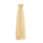 Saiid Kobeisy Long gathered dress