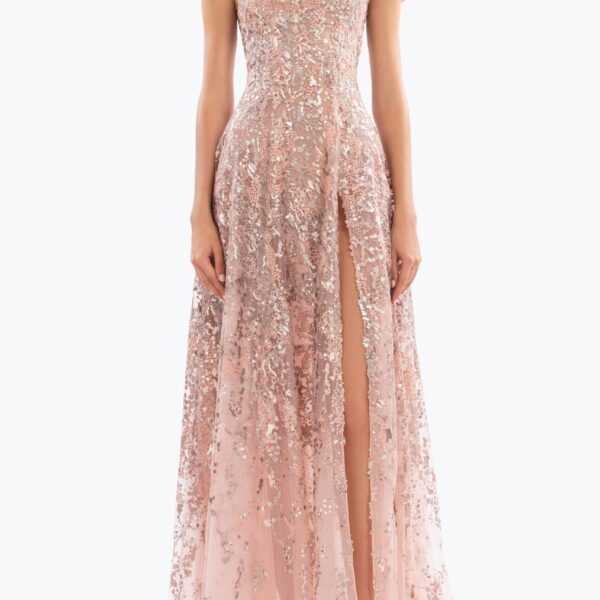 Saiid Kobeisy Off-shoulder long embroidered dress