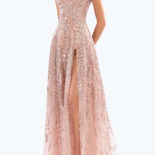 Saiid Kobeisy Off-shoulder long embroidered dress