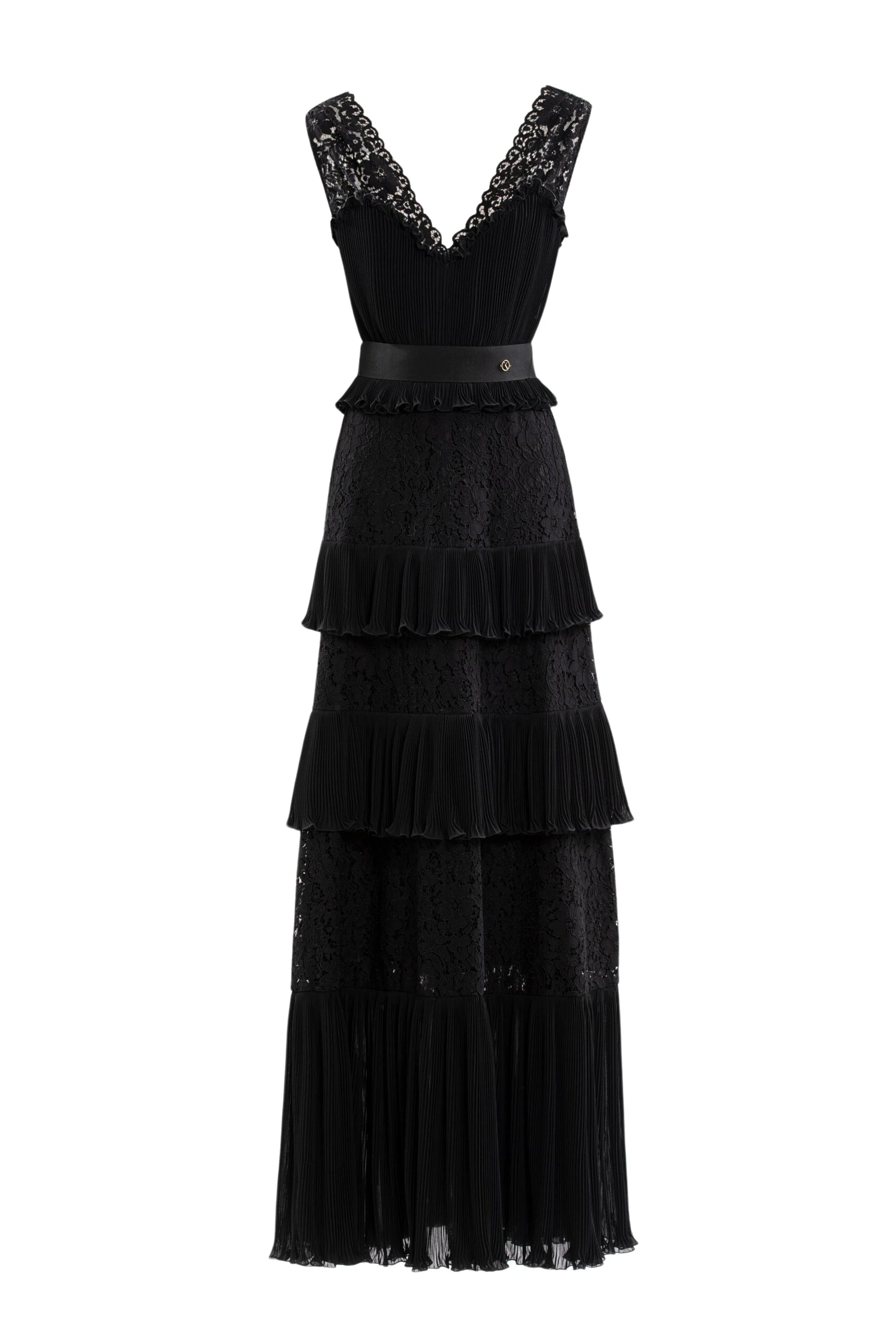 Saiid-Kobeisy-Pleated-lace-dress-2025-coveti-scaled18315_nobg Saiid Kobeisy Pleated lace dress