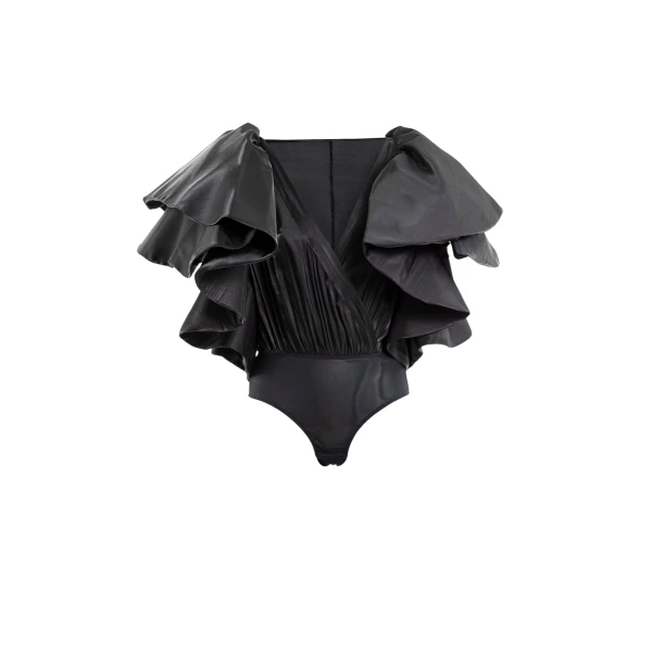 Saiid Kobeisy Ruffled bodysuit
