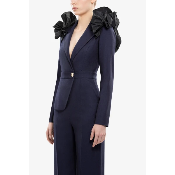 Saiid Kobeisy Ruffled jumpsuit, view 3