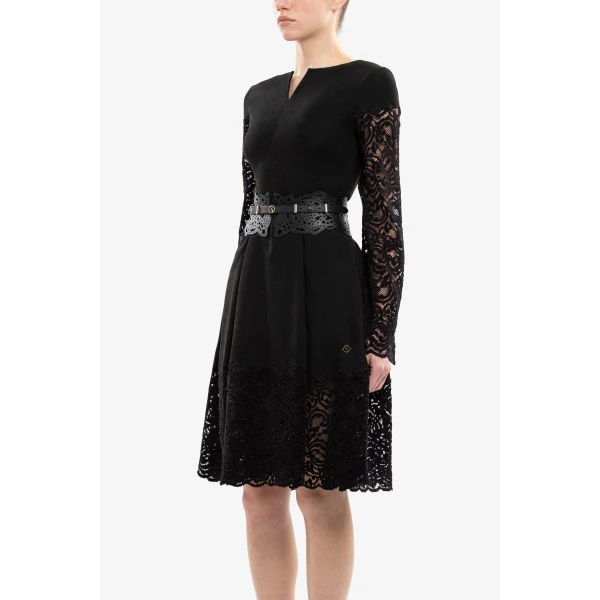 Saiid Kobeisy Short lace dress, view 3