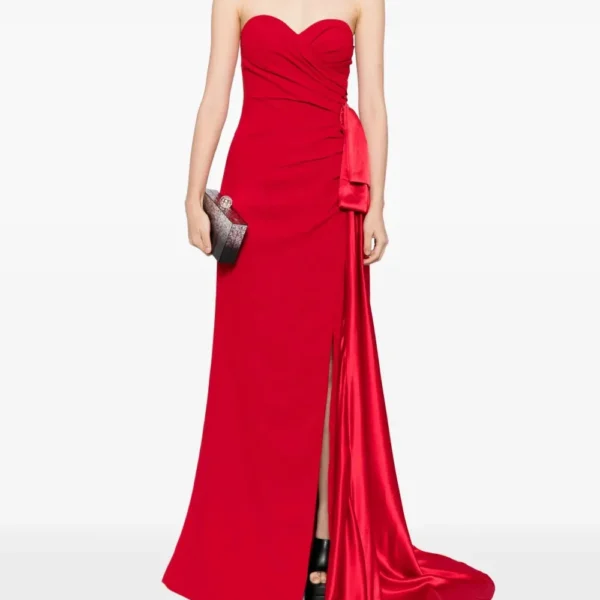 Saiid Kobeisy Strapless long dress