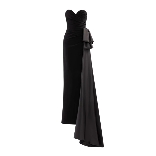 Saiid Kobeisy Strapless long dress