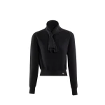 Saiid Kobeisy Wool bow blouse