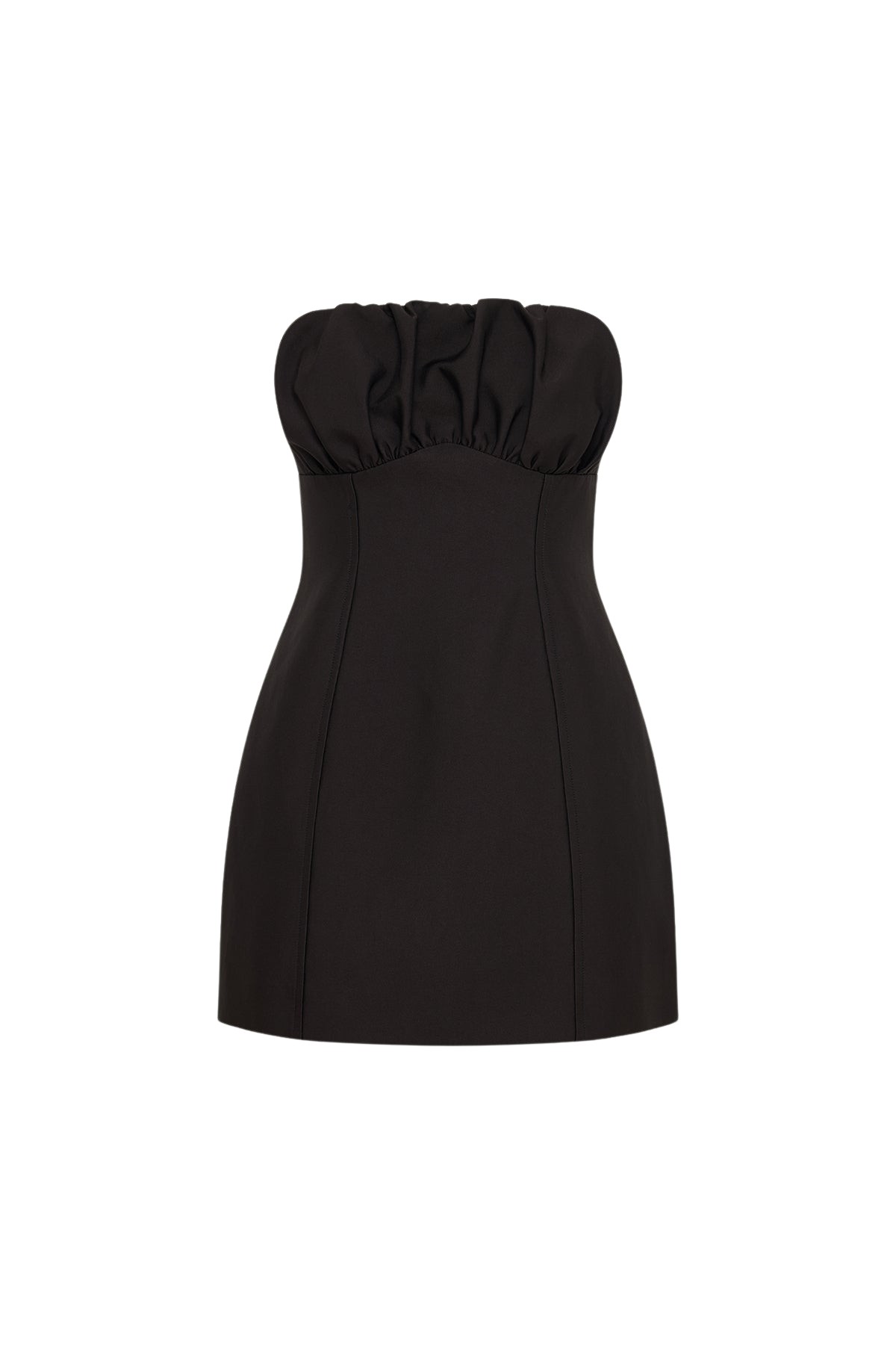 Shona Joy Otis Hourglass Mini Dress – Black