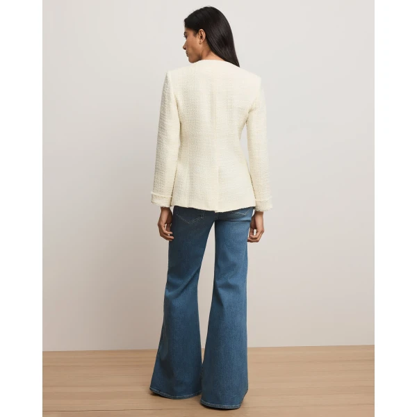 Veronica Beard Dietz Wax-Coated Field Coat, view 5