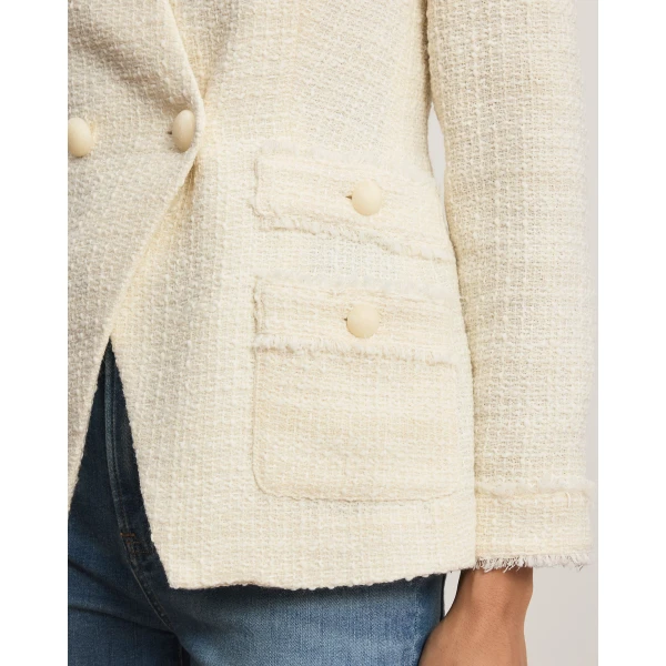 Veronica Beard Dietz Wax-Coated Field Coat, view 6