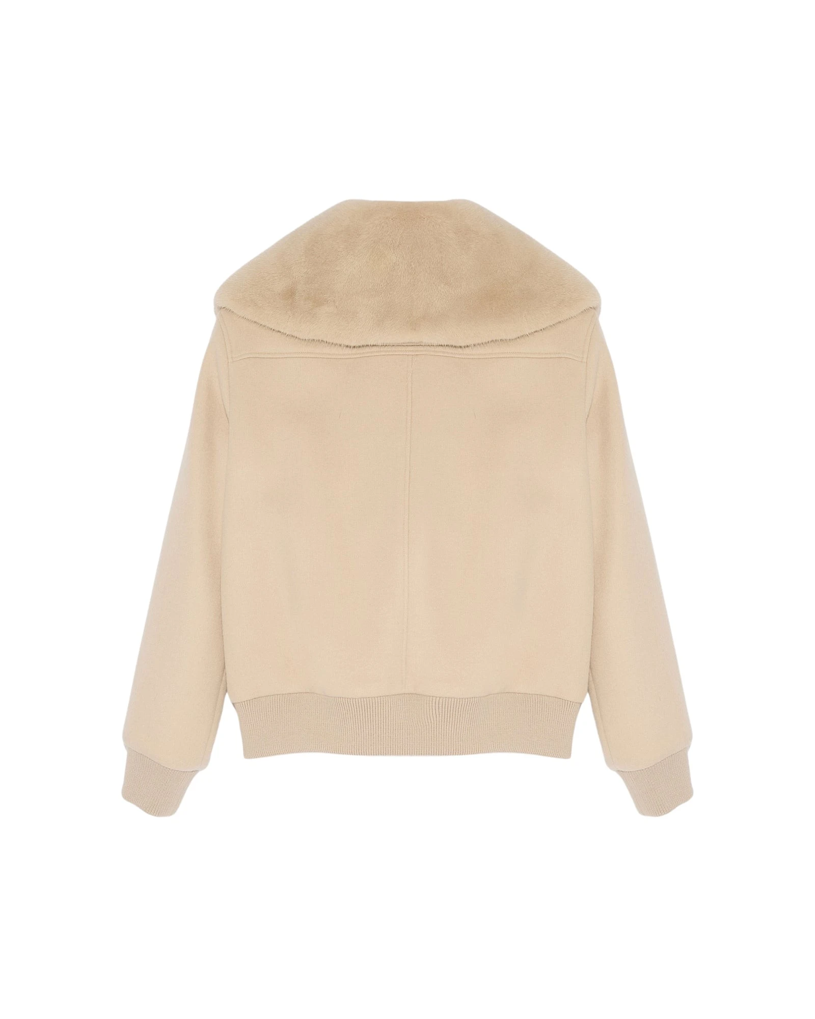 Yves-Salomon-Cashmere-wool-jacket-with-mink-fur-collar67327_nobg Woman wearing Yves Salomon shearling fur coat – luxury outerwear at Coveti