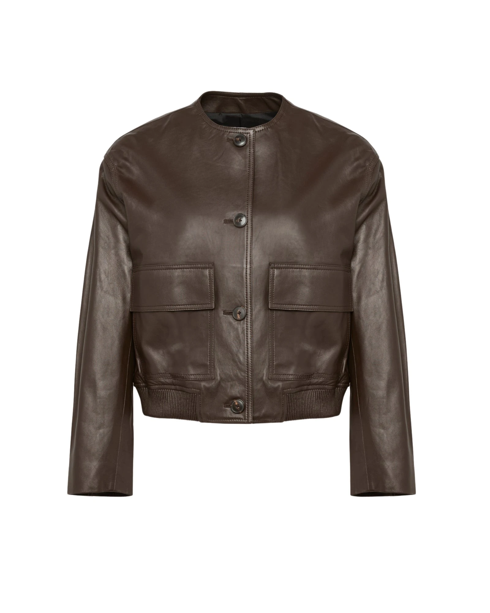 Yves-Salomon-Lamb-leather-jacket57117_nobg Woman wearing Yves Salomon shearling fur coat – luxury outerwear at Coveti