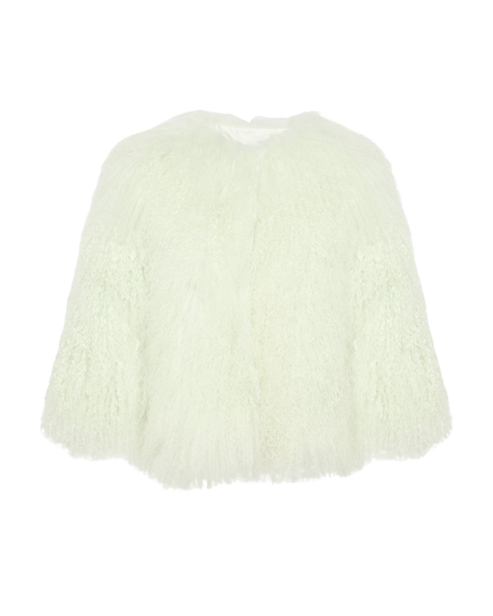 Yves Salomon Short jacket in Mongolian lamb