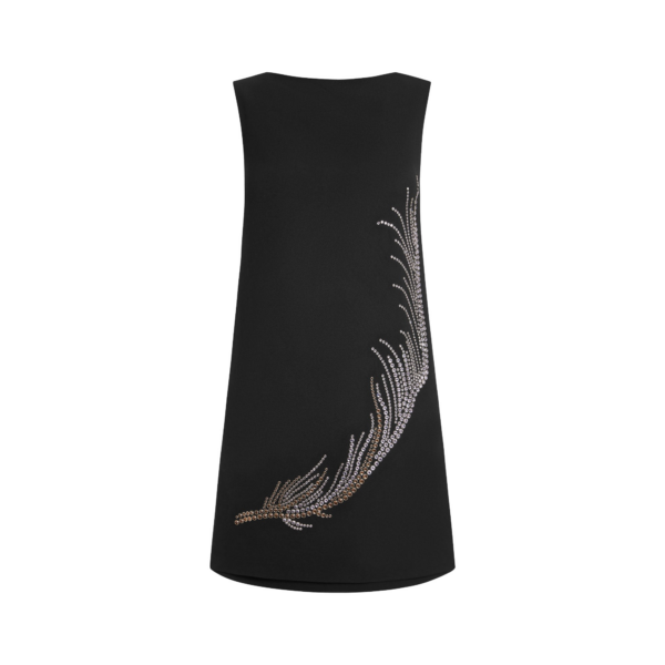 Elevate your elegance in this 16Arlington  from the luxury feather dress edit