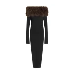 16Arlington-Canter-Midi-Dress-In-Punto-coveti24910_nobg Elevate your elegance in this 16Arlington from the luxury feather dress edit