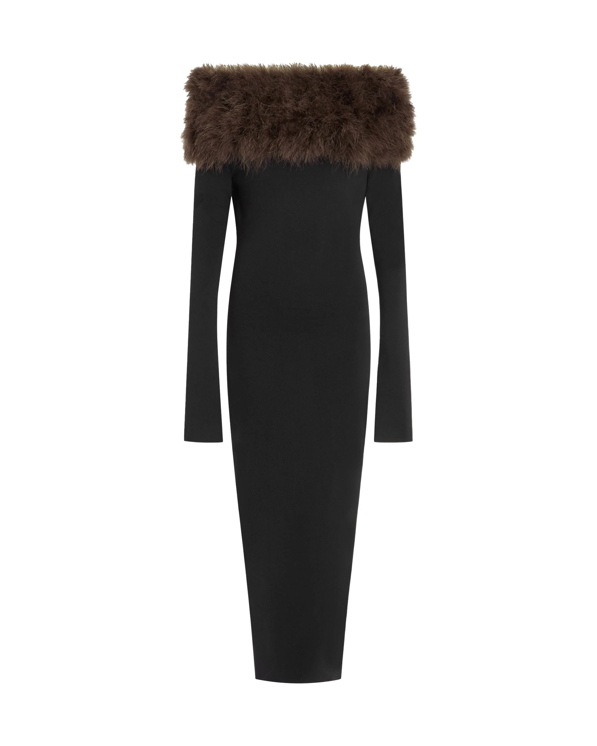 16Arlington-Canter-Midi-Dress-In-Punto-coveti24910_nobg Elevate your elegance in this 16Arlington from the luxury feather dress edit