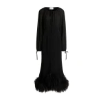 16Arlington-Davis-Midi-Dress-In-Chiffon-coveti49674_nobg Elevate your elegance in this 16Arlington from the luxury feather dress edit