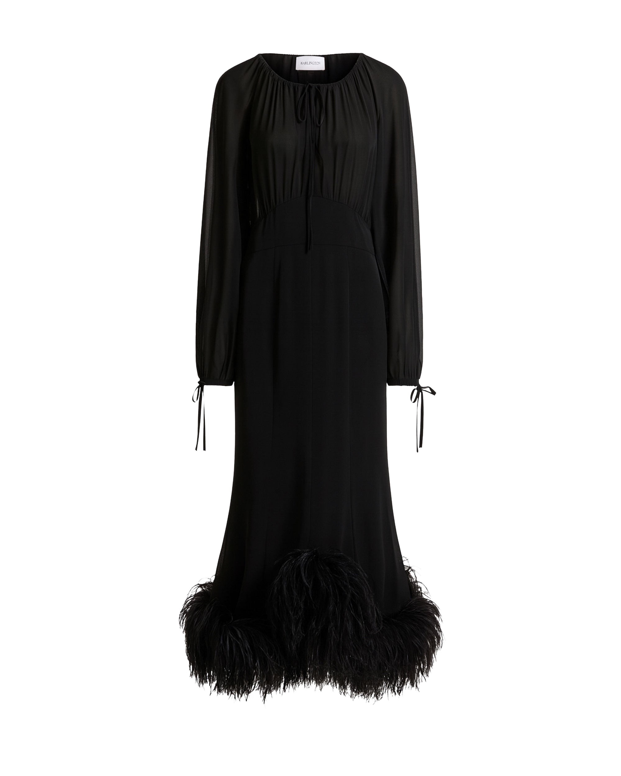 16Arlington Davis Midi Dress In Chiffon