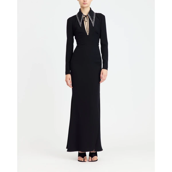 Elevate your elegance in this 16Arlington  from the luxury feather dress edit