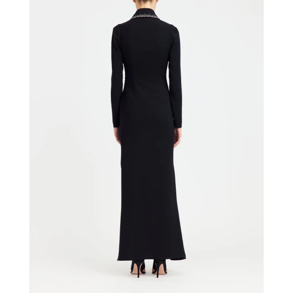16Arlington Elis Gown In Crepe, view 4