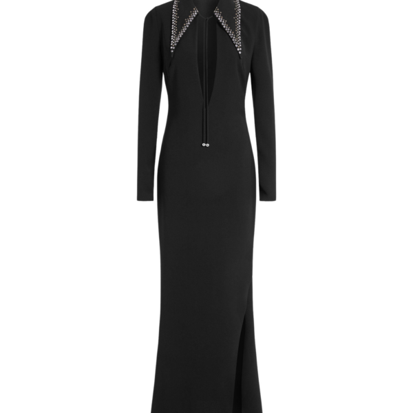 Elevate your elegance in this 16Arlington  from the luxury feather dress edit