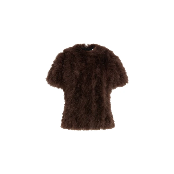 Elevate your elegance in this 16Arlington  from the luxury feather dress edit