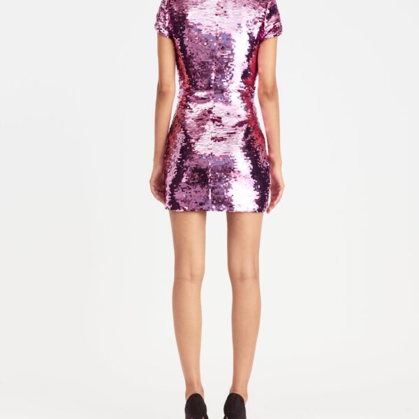 Elevate your elegance in this 16Arlington  from the luxury feather dress edit