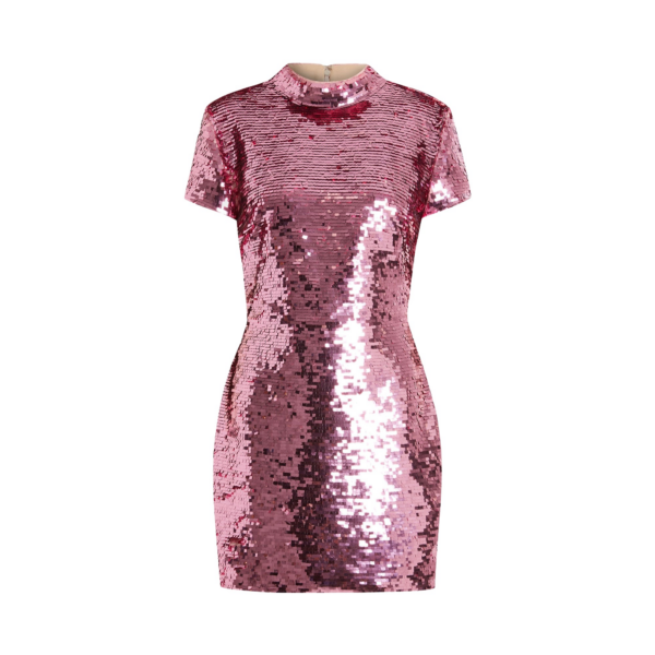 Elevate your elegance in this 16Arlington  from the luxury feather dress edit