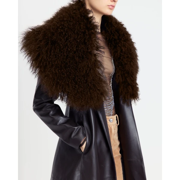 Elevate your elegance in this 16Arlington  from the luxury feather dress edit