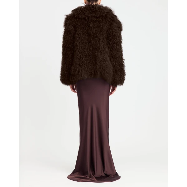 16Arlington Maryam Jacket In Mongolian Shearling, view 4
