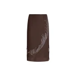 Elevate your elegance in this 16Arlington  from the luxury feather dress edit
