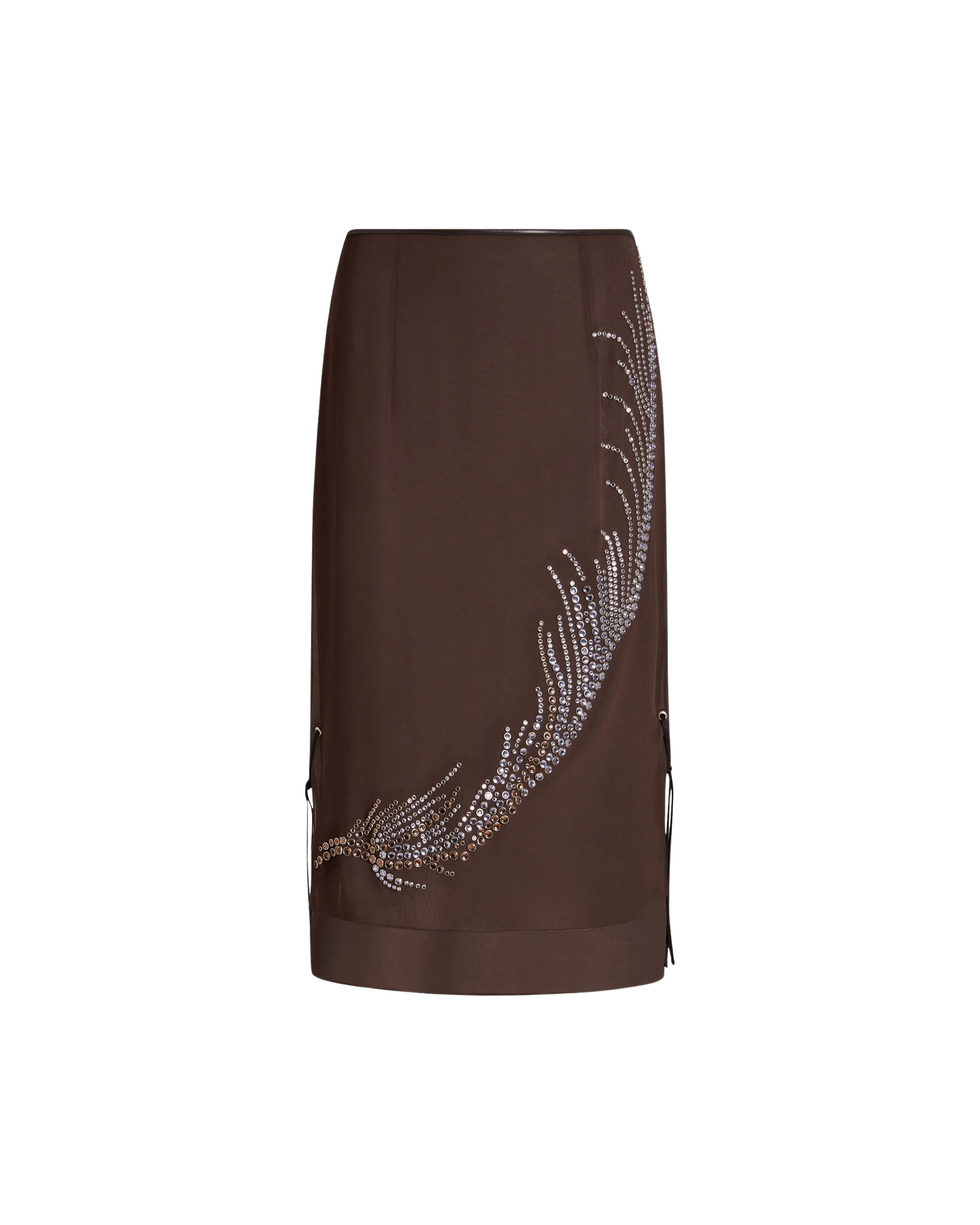 16Arlington Merrow Midi Skirt In Chiffon