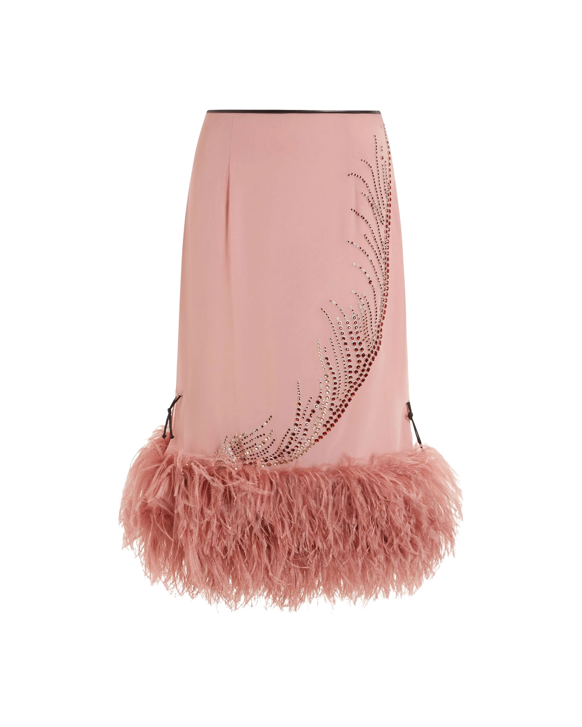 16Arlington-Merrow-Midi-Skirt-In-Feather-And-Chiffon-coveti27400_nobg Elevate your elegance in this 16Arlington from the luxury feather dress edit