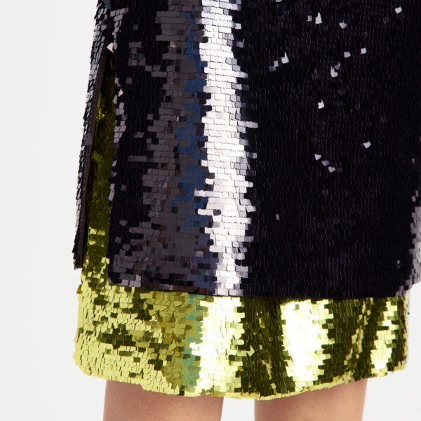 Elevate your elegance in this 16Arlington  from the luxury feather dress edit