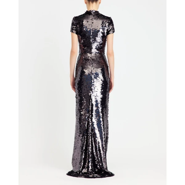 Elevate your elegance in this 16Arlington  from the luxury feather dress edit