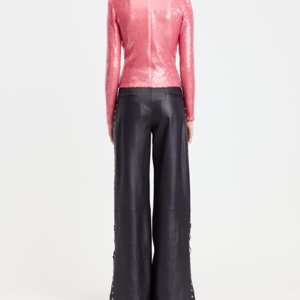 Elevate your elegance in this 16Arlington  from the luxury feather dress edit