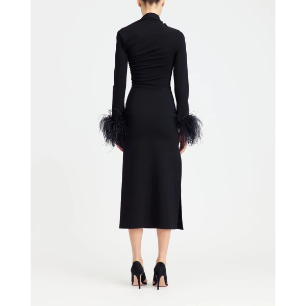 16Arlington Yola Midi Dress In Punto, view 4